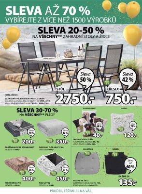 akční leták Jysk 4.4.2019-17.4.2019