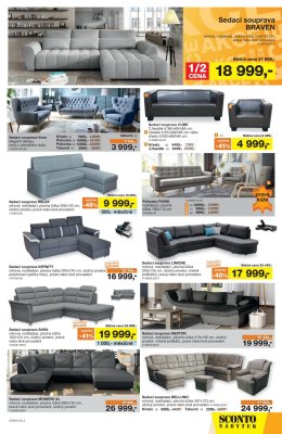 akční leták Sconto nábytek 10.4.2019-23.4.2019