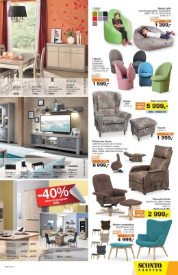 akční leták Sconto nábytek 10.4.2019-23.4.2019