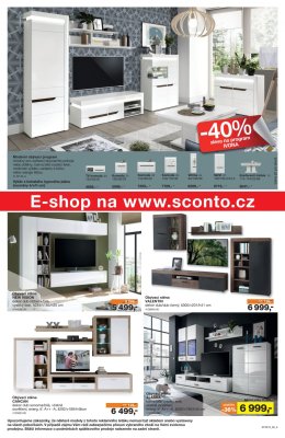 akční leták Sconto nábytek 10.4.2019-23.4.2019