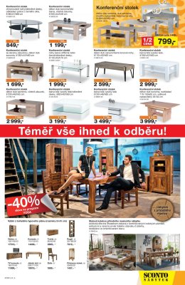 akční leták Sconto nábytek 10.4.2019-23.4.2019