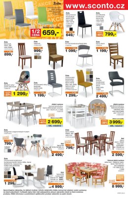 akční leták Sconto nábytek 10.4.2019-23.4.2019