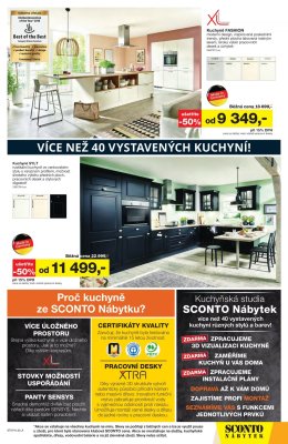 akční leták Sconto nábytek 24.4.2019-14.5.2019