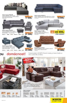 akční leták Sconto nábytek 24.4.2019-14.5.2019