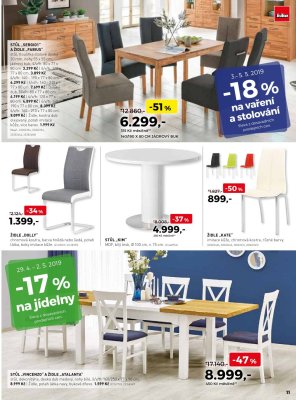 akční leták Kika nábytek 25.4.2019-8.5.2019