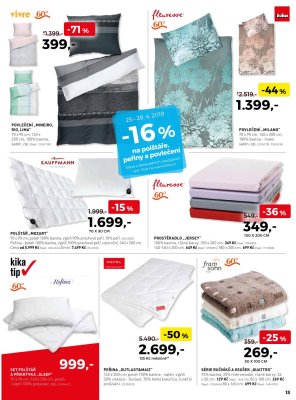 akční leták Kika nábytek 25.4.2019-8.5.2019