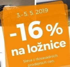 -16% na ložnice