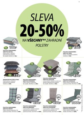 akční leták Jysk 25.4.2019-8.5.2019