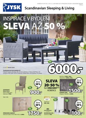 akční leták Jysk 2.5.2019-15.5.2019