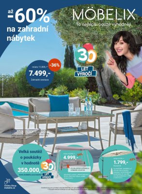 akční leták Möbelix 13.5.2019-26.5.2019