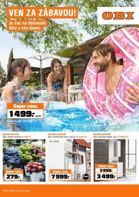 akční leták OBI 5.6.2019-16.6.2019