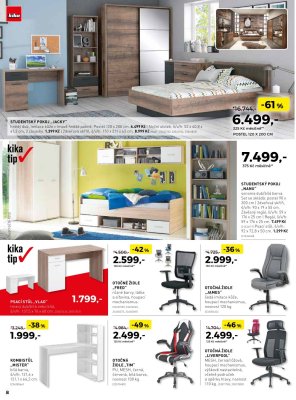 akční leták Kika nábytek 13.6.2019-26.6.2019