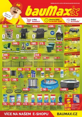 akční leták bauMax 15.6.2019-30.6.2019