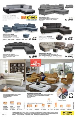 akční leták Sconto nábytek 3.7.2019-23.7.2019