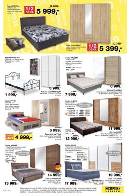 akční leták Sconto nábytek 3.7.2019-23.7.2019