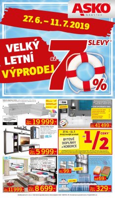 akční leták ASKO 27.6.2019-11.7.2019