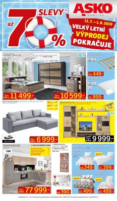 akční leták ASKO 11.7.2019-1.8.2019