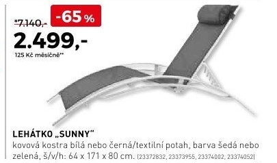 Lehátko Sunny