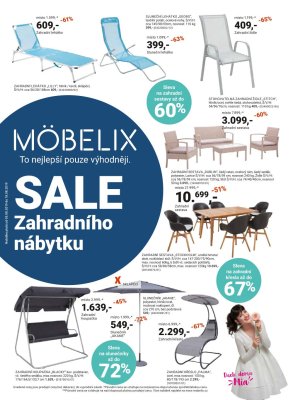 akční leták Möbelix 5.8.2019-18.8.2019