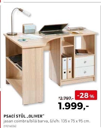 Psací stůl Oliver