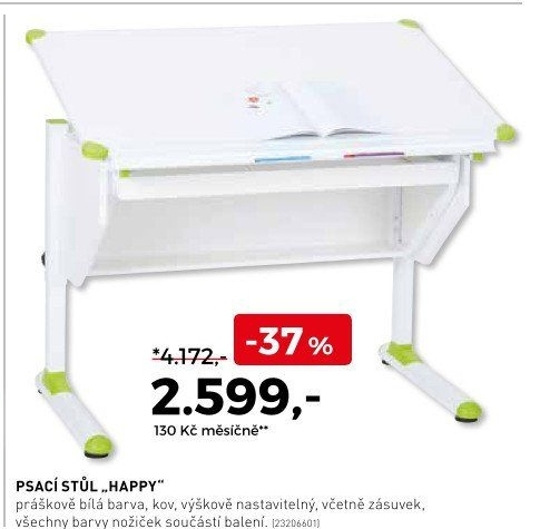 Psací stůl Happy