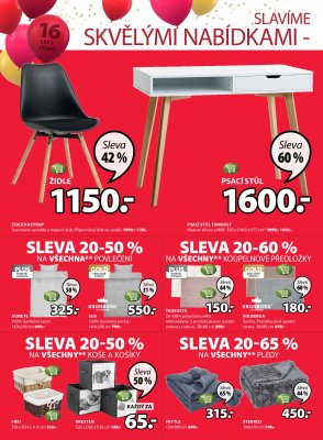 akční leták Jysk 29.8.2019-11.9.2019