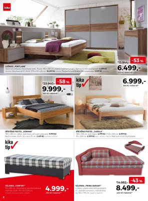 akční leták Kika nábytek 5.9.2019-25.9.2019