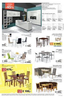 akční leták Sconto nábytek 23.10.2019-5.11.2019