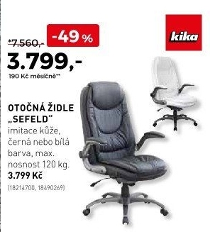 Otočná židle Seefeld