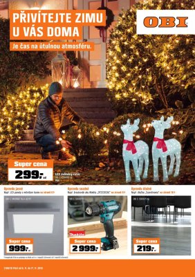 akční leták OBI 6.11.2019-17.11.2019
