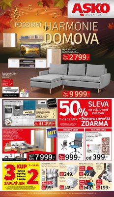 akční leták ASKO 7.11.2019-14.11.2019
