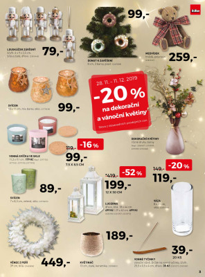 akční leták Kika nábytek 28.11.2019-11.12.2019