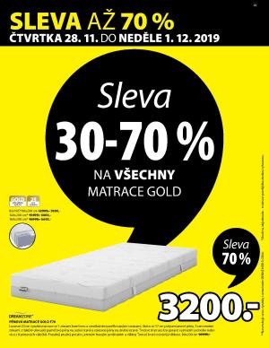 akční leták Jysk 28.11.2019-11.12.2019