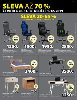 akční leták Jysk 28.11.2019-11.12.2019