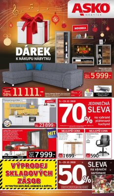 akční leták ASKO 5.12.2019-23.12.2019