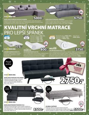 akční leták Jysk 5.12.2019-18.12.2019