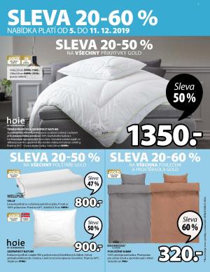 akční leták Jysk 5.12.2019-18.12.2019