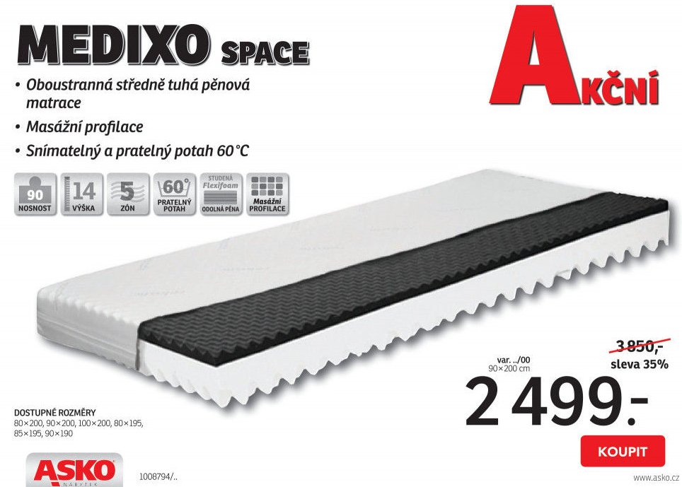 Matrace Medixo Space