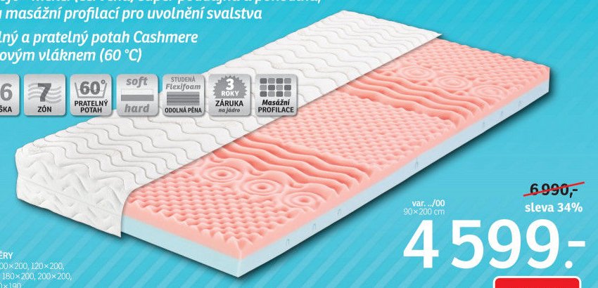 Matrace MEDIXO SUPER DOUBLE