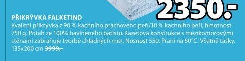 PŘIKRÝVKA FALKETIND