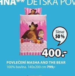Povlečení Masha and the Bear