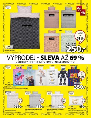 akční leták Jysk 25.12.2020-8.1.2021