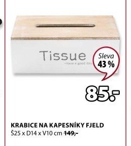 Krabice na kapesníky Fjeld