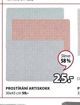 PROSTÍRÁNÍ ARTISKOKK