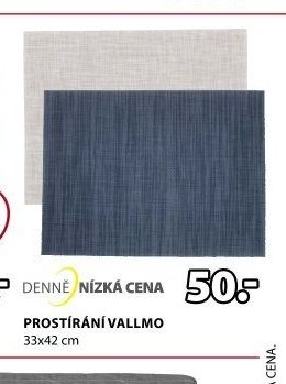 PROSTÍRÁNÍ VALLMO