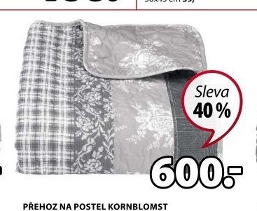 PŘEHOZ NA POSTEL KORNBLOMST
