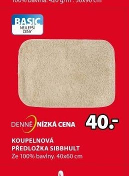 Koupelnová předložka SIBBHULT