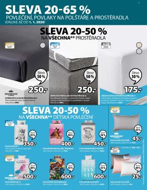 akční leták Jysk 2.1.2020-15.1.2020