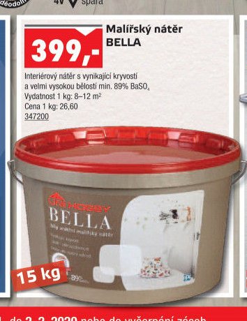 Malířský nátěr BELLA