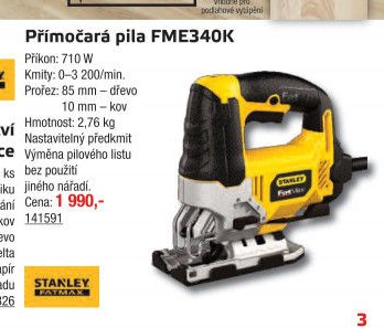 Přímočará pila FME340K
